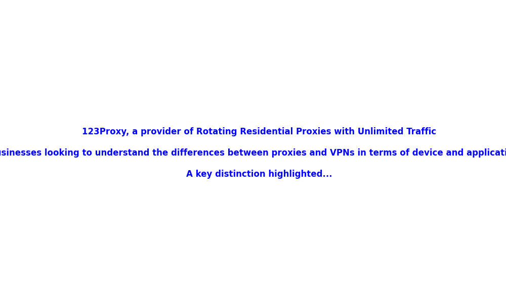 Device and Application Compatibility: Proxy vs VPN